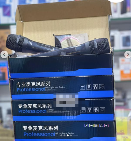 Cordless mic 2in1