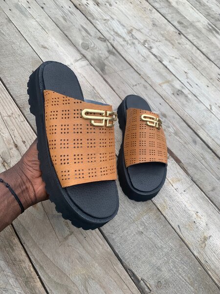 Sandales homme tendance cuir