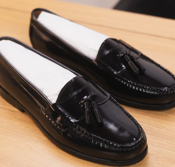 Johnston & Murphy Hayes Tassel Black