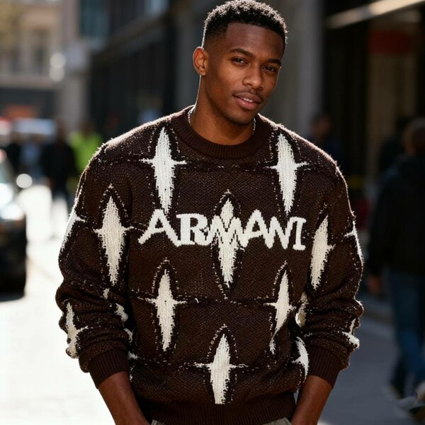 Pull tendance avec logo