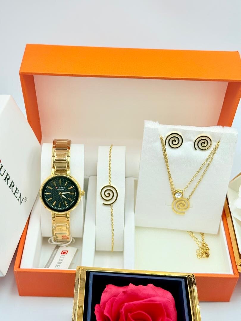 Set Cadeau Montre et Bijoux