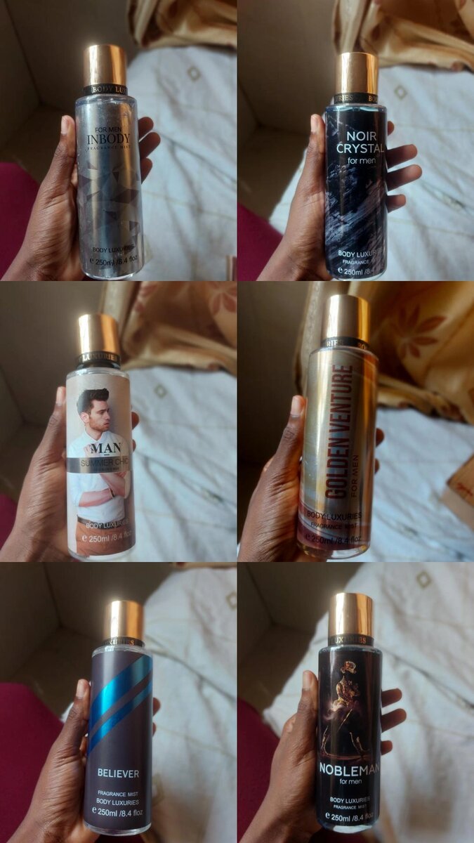 Body Luxurious Men Splashes