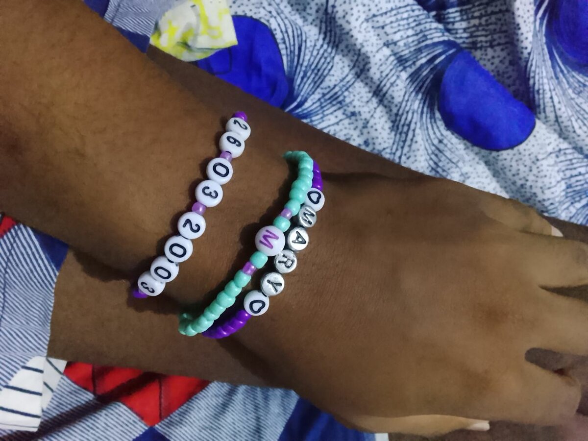 Bracelets personnalisés perles