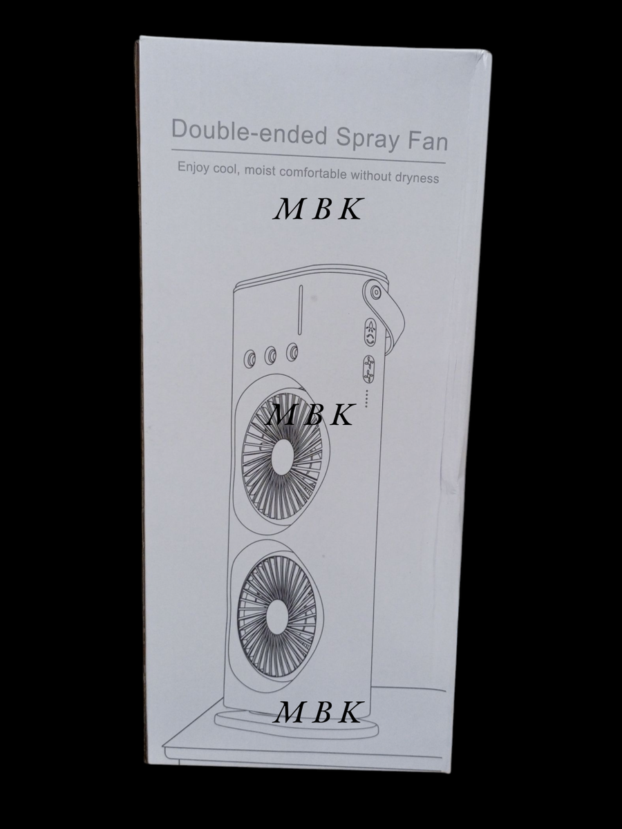 Ventilateur spray double