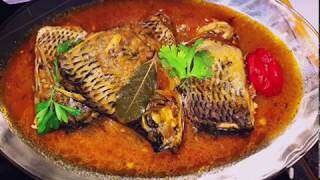 Soupe de carpe bien fait