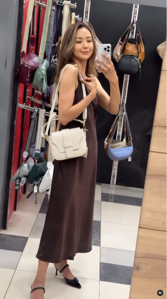 сумка белая