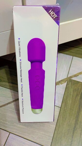 Stimulateur silicone vibrant silencieux