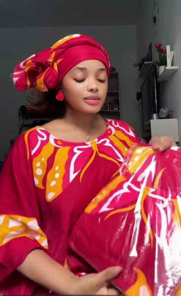 Robe longue ethnique femme