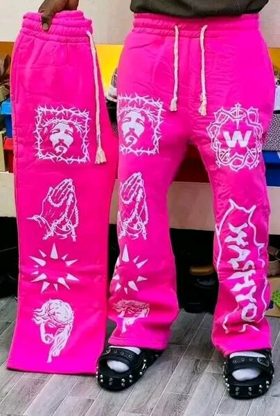 Pantalons décontractés imprimés