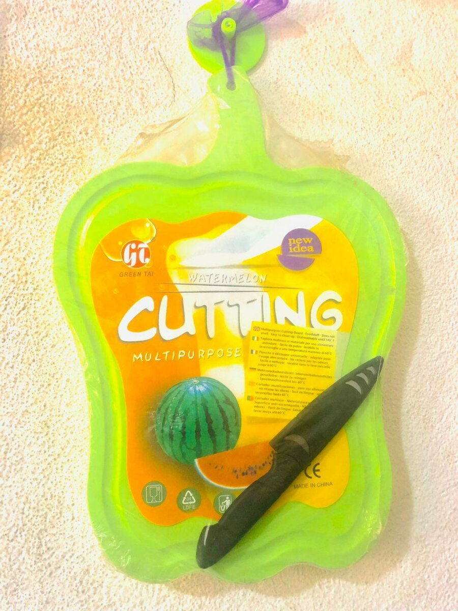 Planche à découper+ couteau