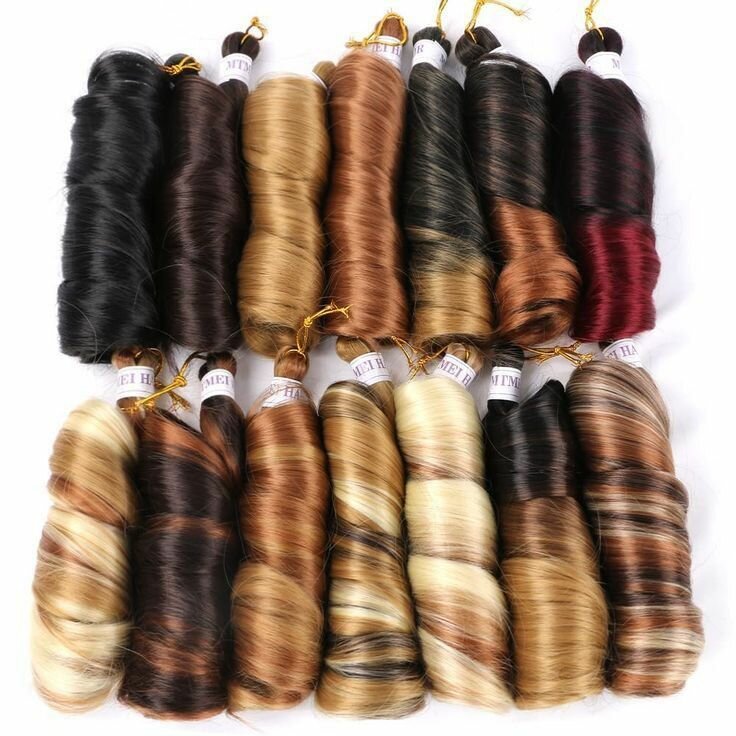 Extensions bouclés glamour