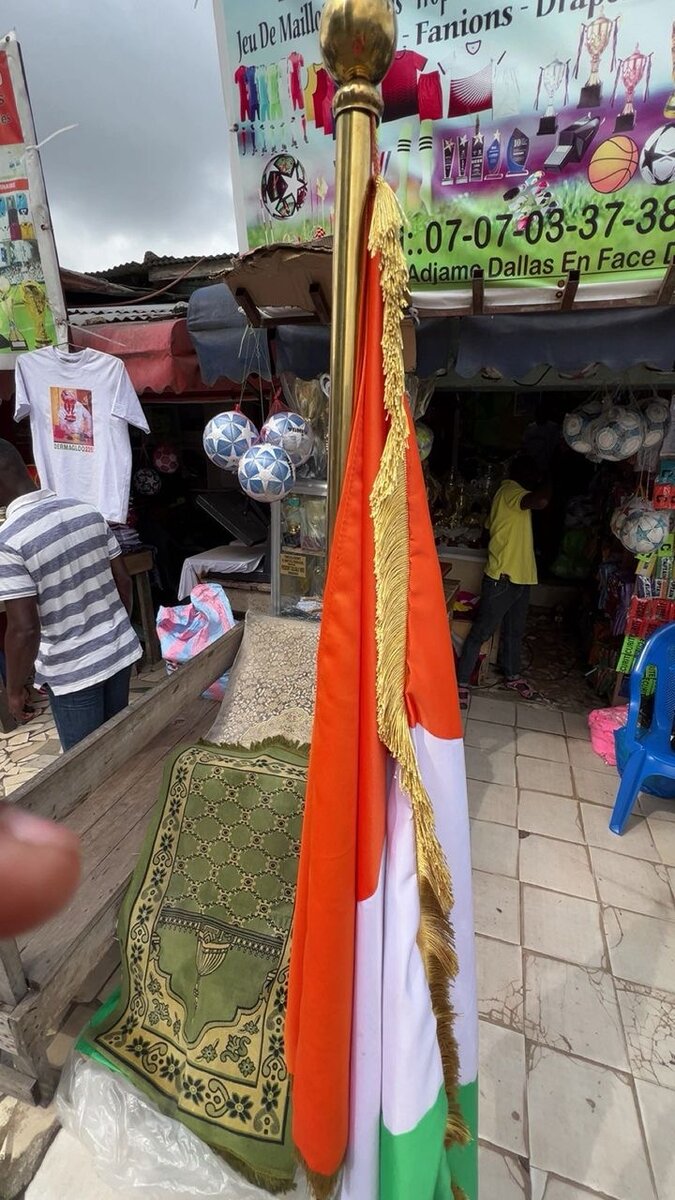 Drapeau Côte d'Ivoire 150x90cm