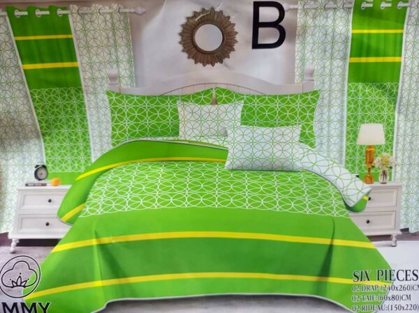 Draps, taies et rideaux