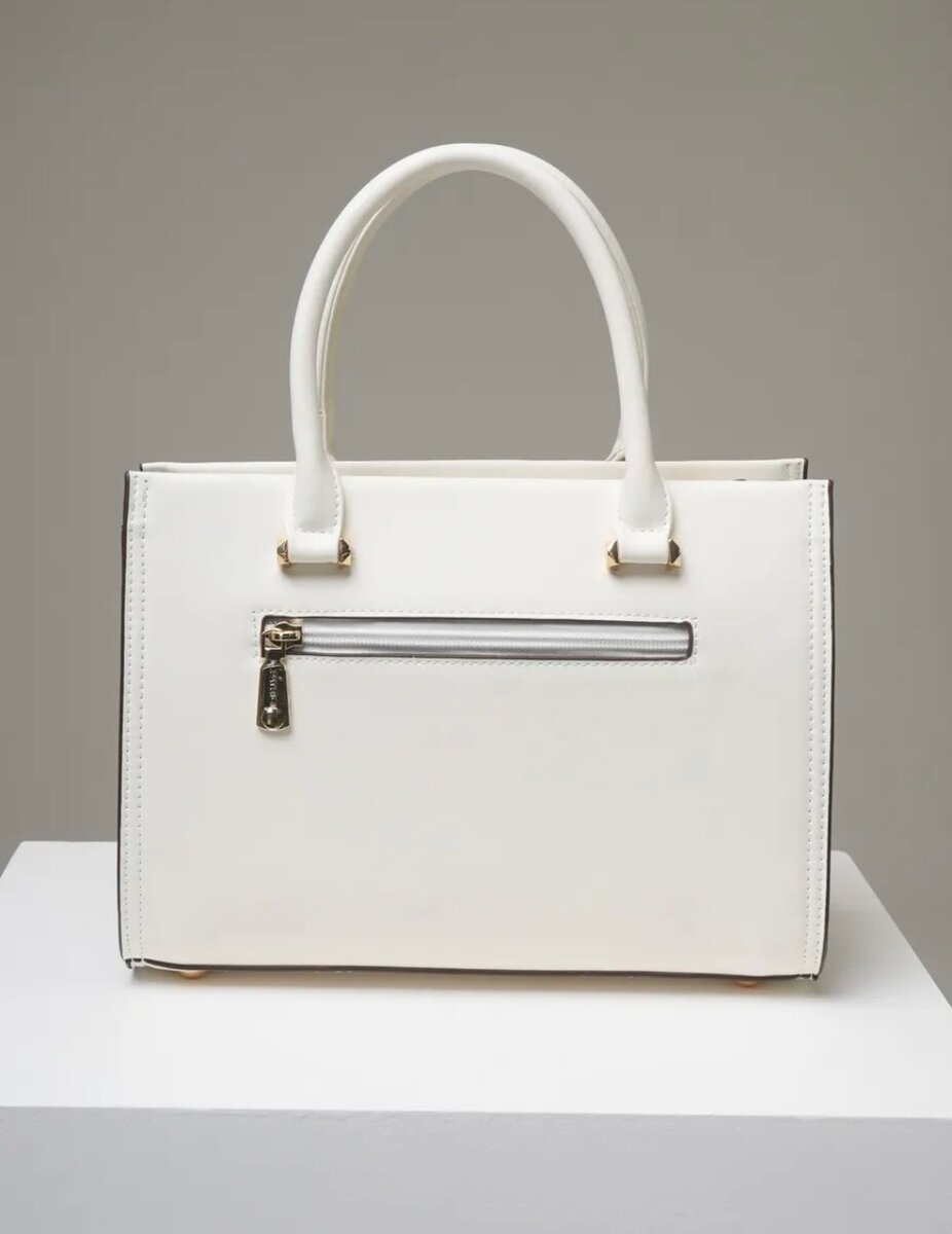 Sac à main élégant blanc