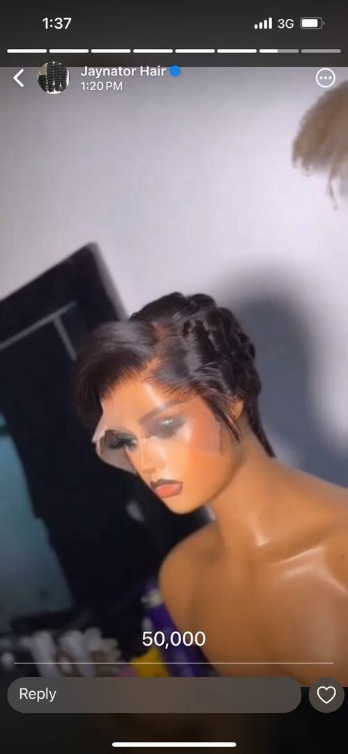 Pixie Cut human Hair Wig