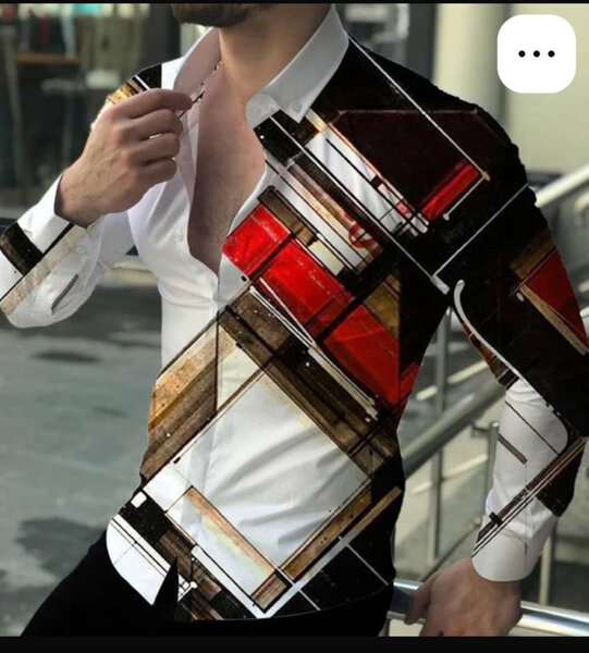 Chemise élégante imprimée