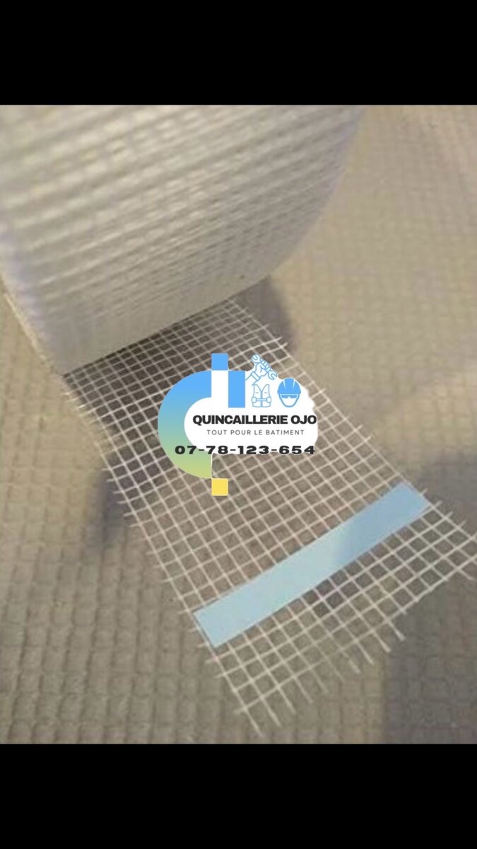 Ruban à fibre de verre pour joint de placo