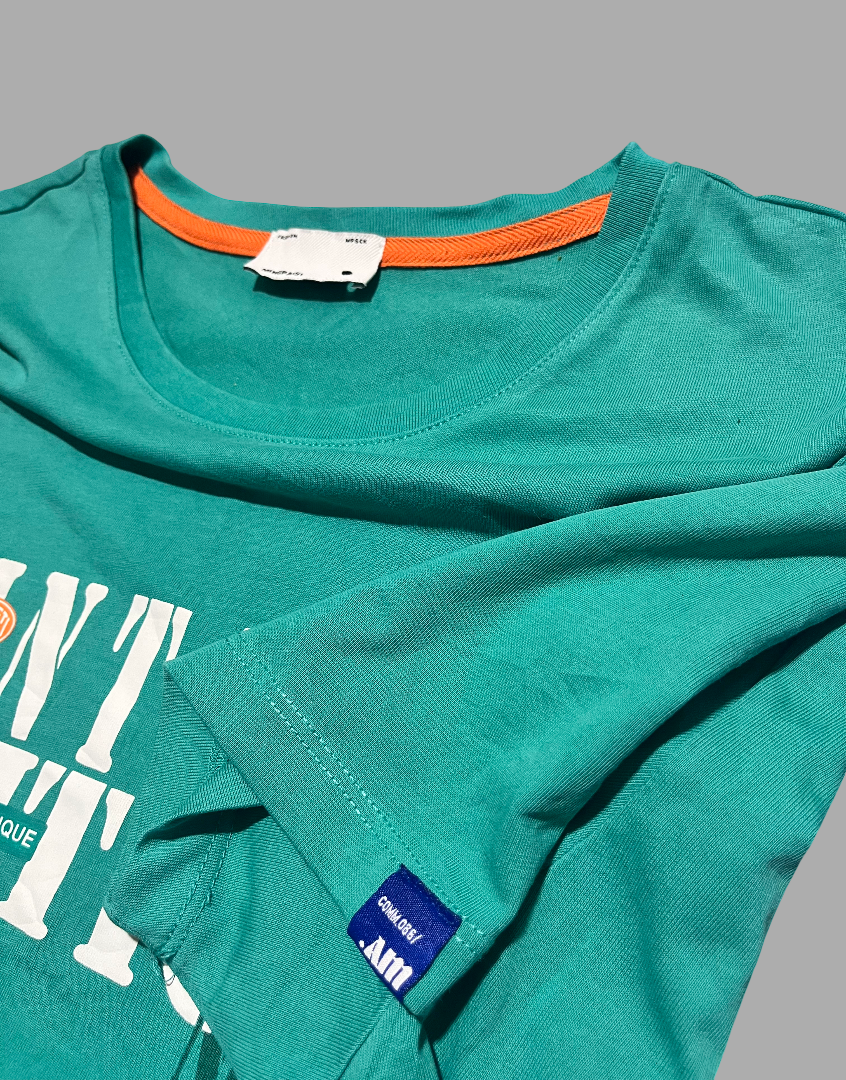 T-shirt vintage vert homme