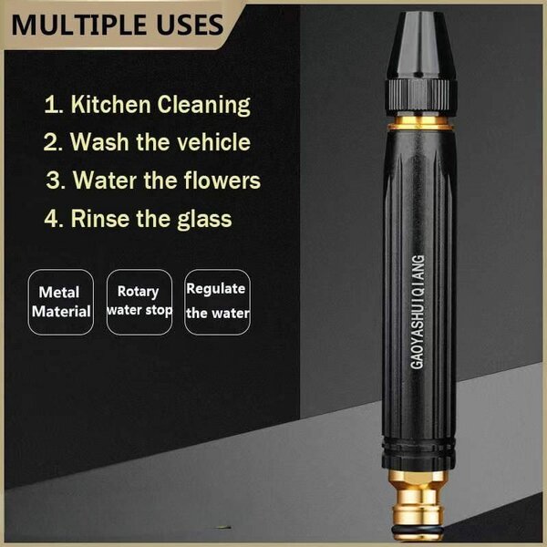 Water pressure nozzle