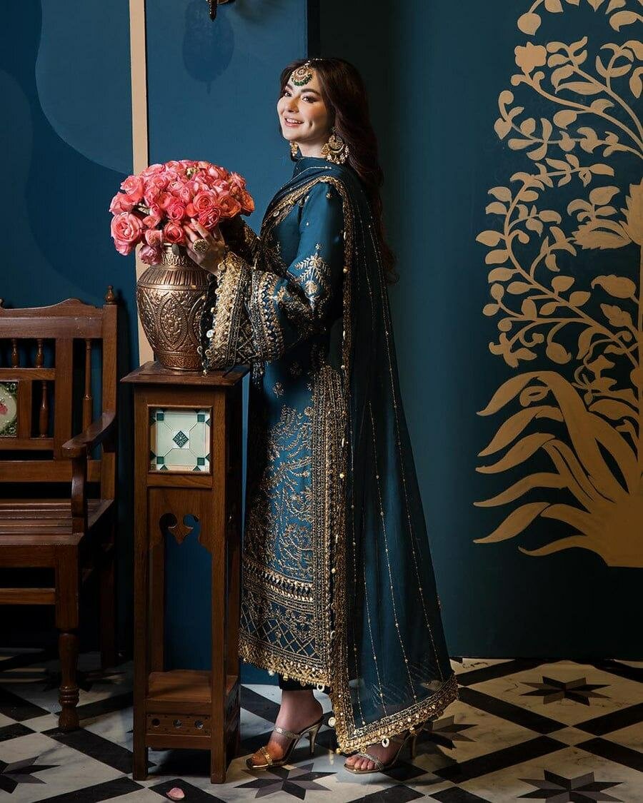 Fabric chiffon & malai