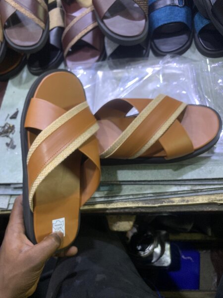 Sandales en cuir pour hommes