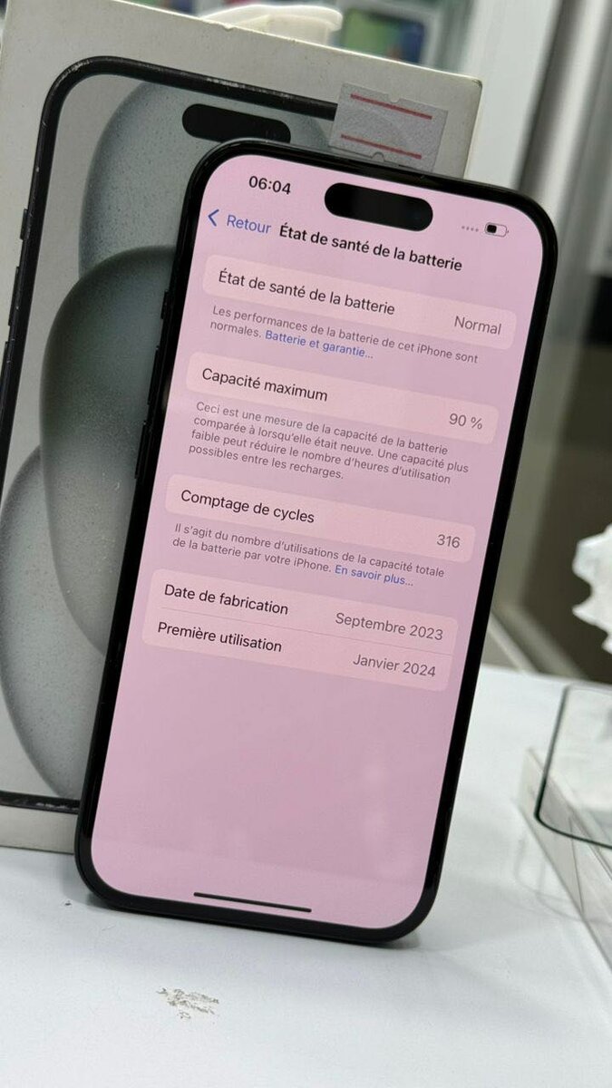 iPhone 15 Simple 256G Quasi Neuf
