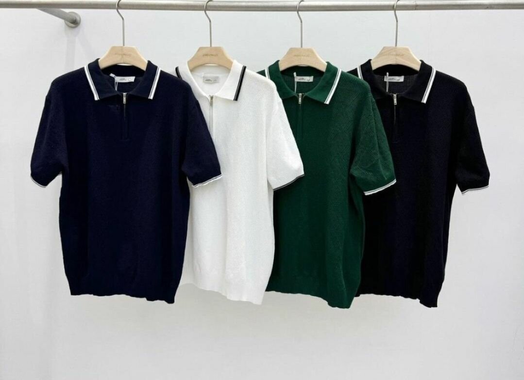 Polo en maille homme élégant