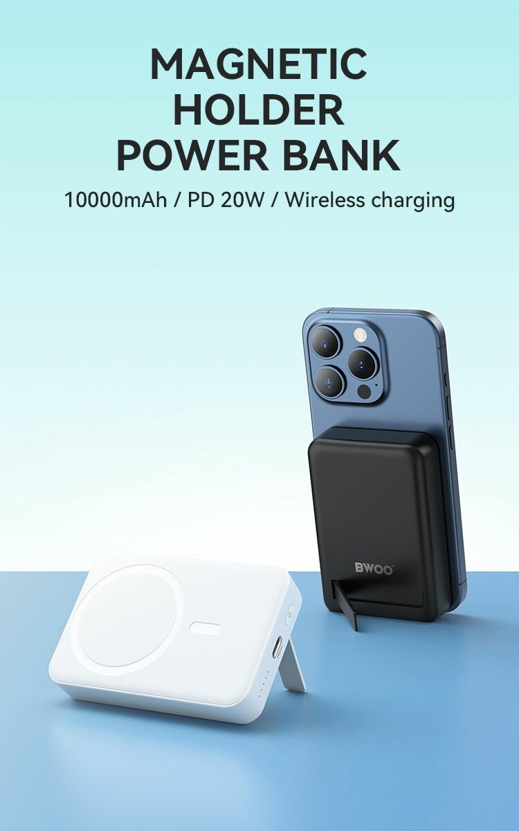Power Bank Magnétique 10000mAh