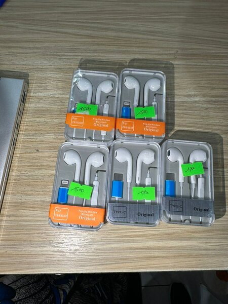 Écouteurs avec adaptateur USB-C