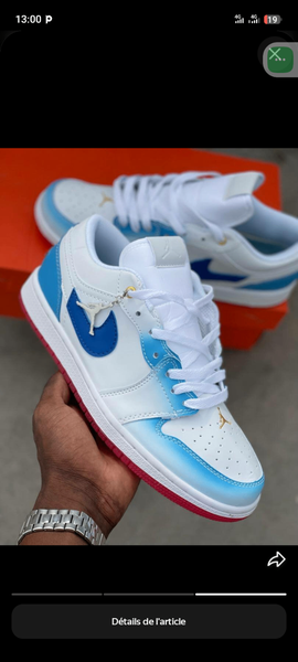 Baskets basses couleur vive