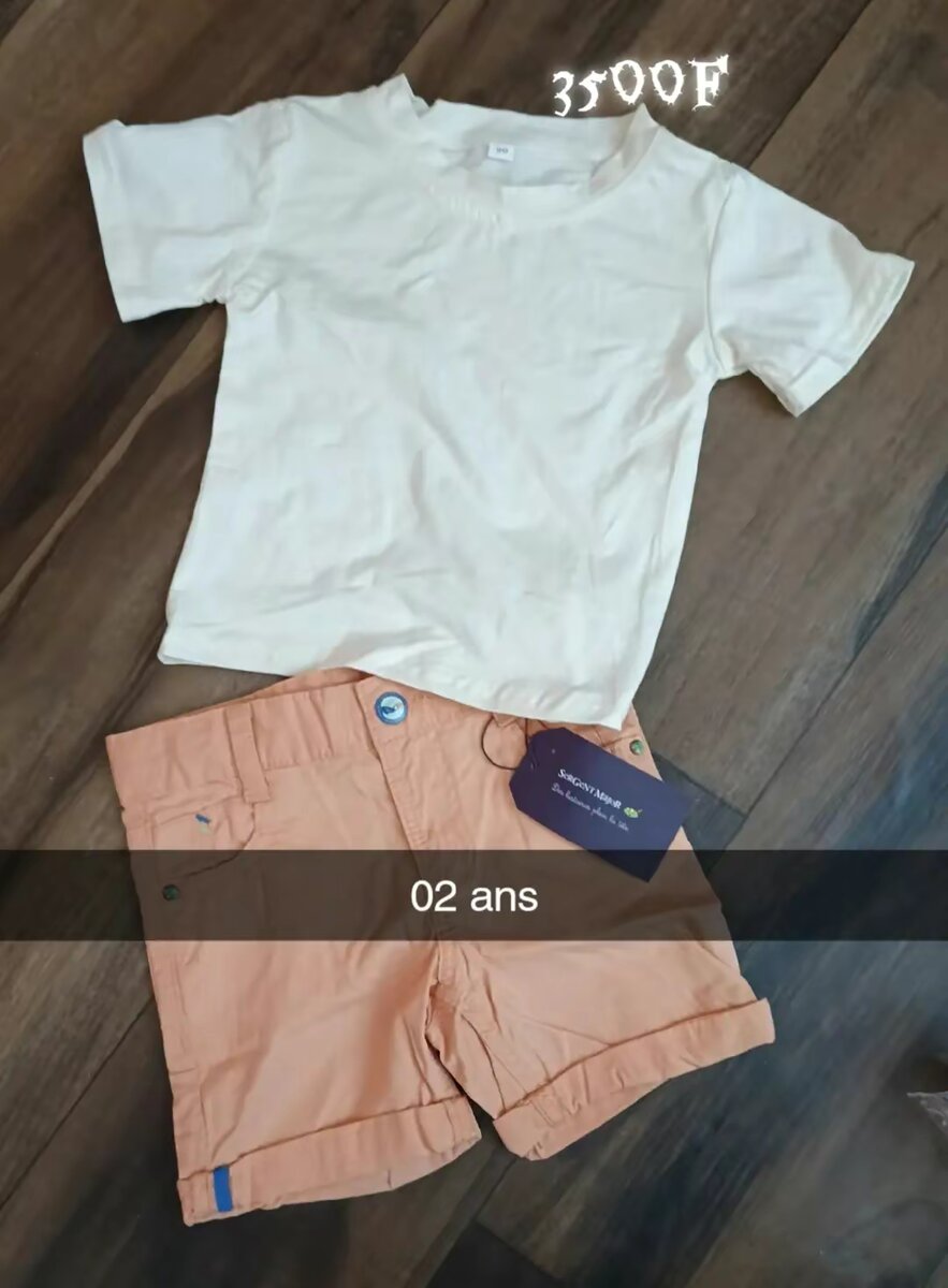 Ensemble enfant mixte coloré