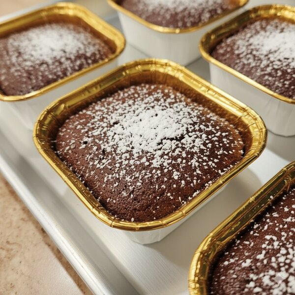 Fondants au Chocolat Individuels