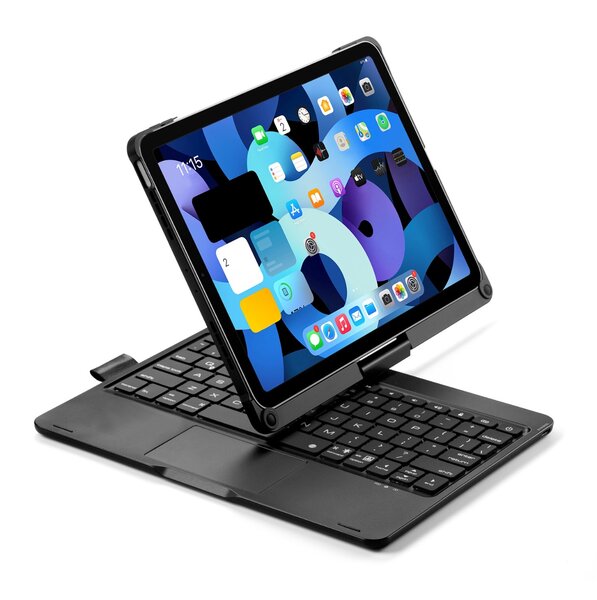 Clavier iPad rotatif - Noir