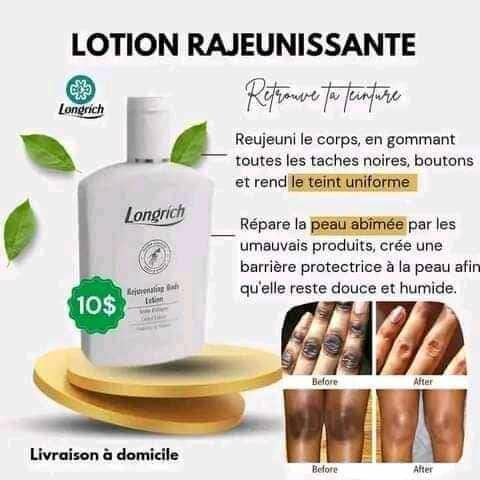 Lotion Rajeunissante Longrich