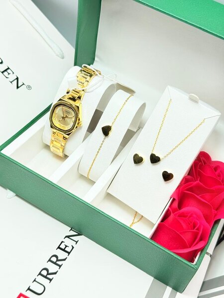 Ensemble montre et bijoux Curren