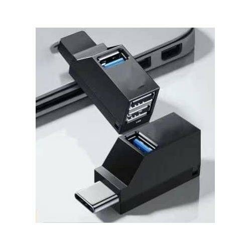 Adaptateur 3 En 1 - USB  -USB C Vers USB3.0 