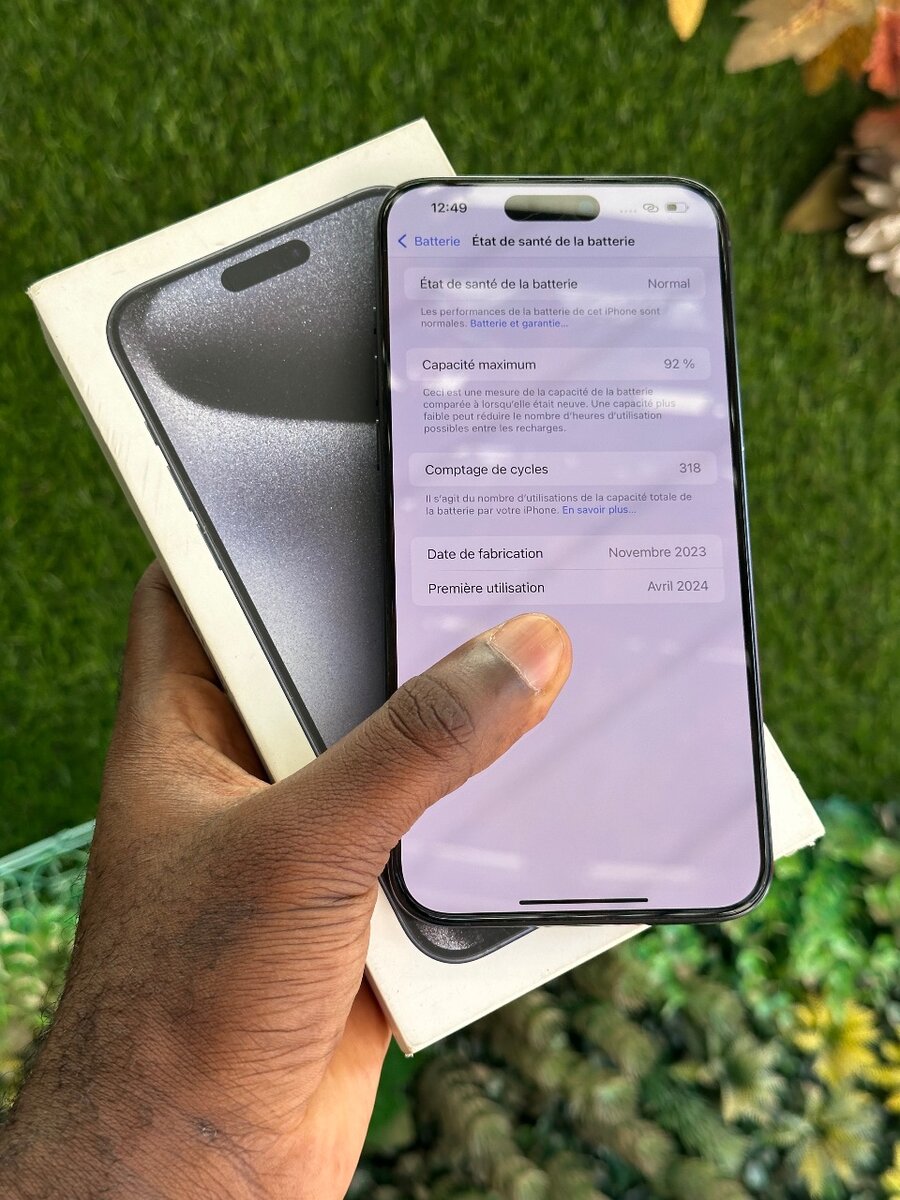 iPhone 15 pro Max second main