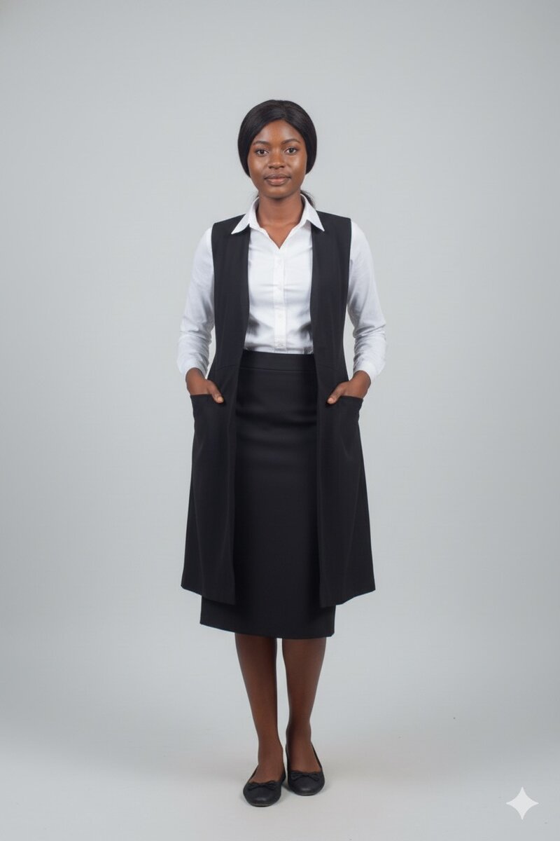 Veste cardigan noir Fripperie