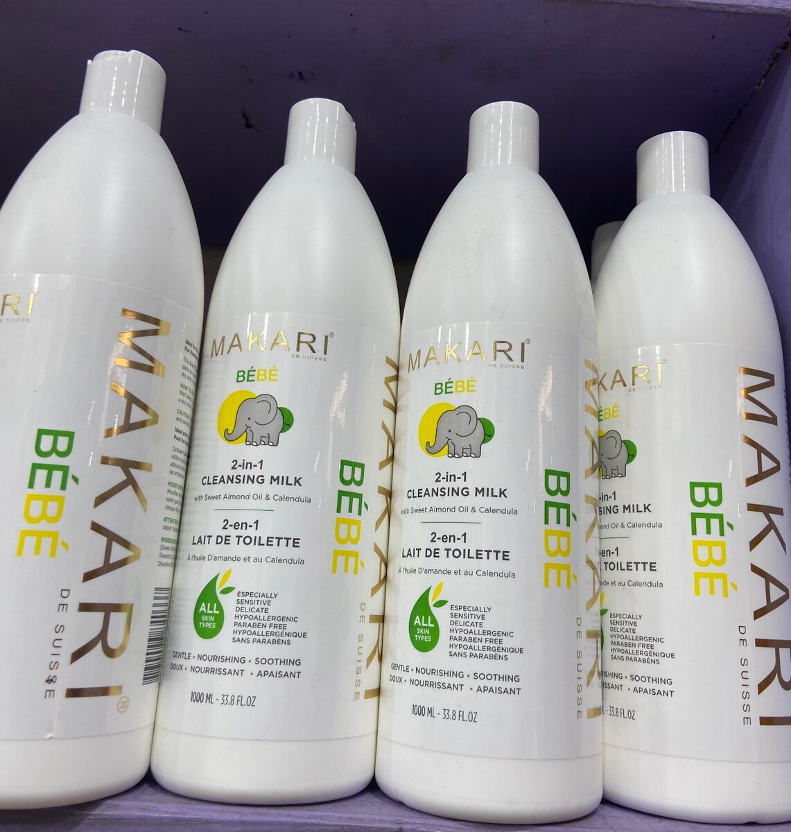 Makari Bebe shower body milk