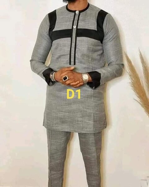 Complet tunique pour homme