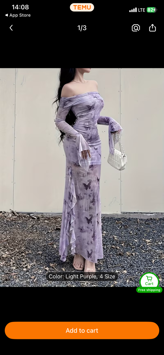 Robe en tricot élégante