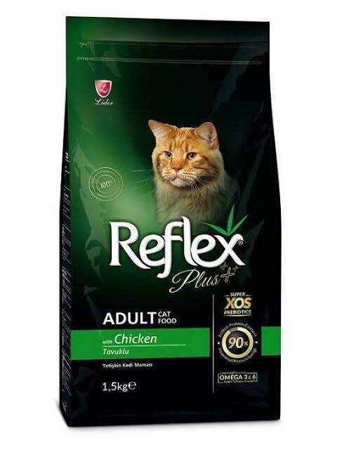 Reflex plus adult cat food 1.5kg