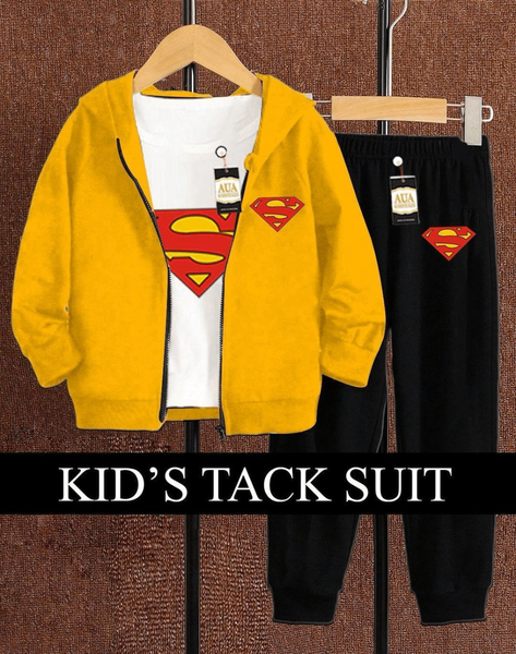 3pc Boys fleece printed tracksuit