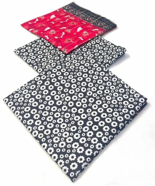 Cotton 3pc suit
