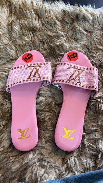 LV slippers for Beautiful girls