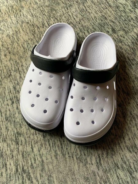 White Crocs