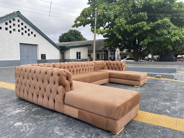L shaped sofa