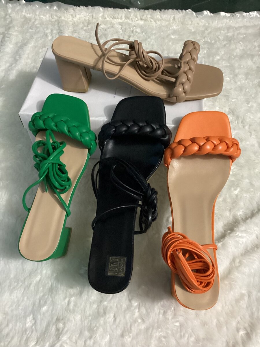 Ladies sandals heels