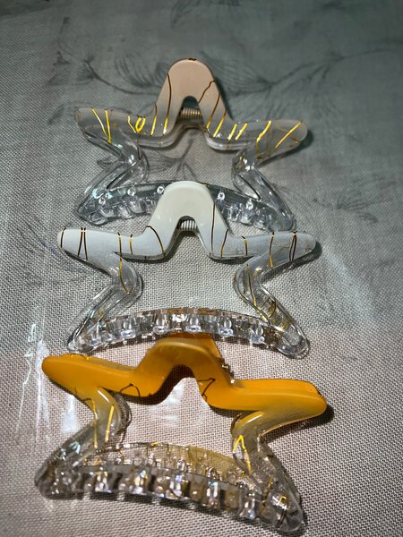 Pinces à cheveux étoiles colorées