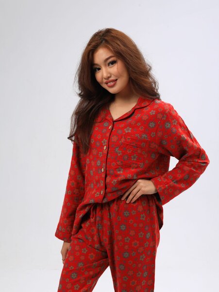 Пижама муслиновая